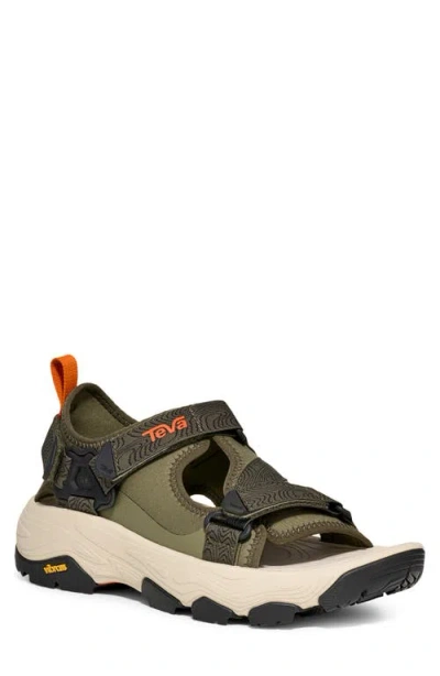 Teva Grandview Max Sandal In Green