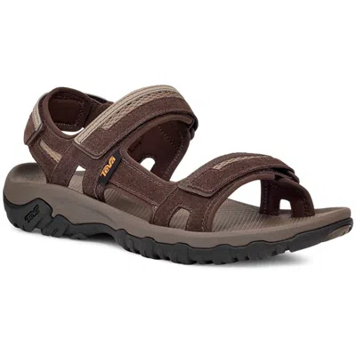 Teva Hudson Sandals Men's Us 10 Bracken Suede Round Toe Slip-on Hiking Zpo3619