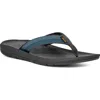 Teva Hurricane Flip Flop In Archive Ladder Blue Coral