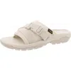 Teva Hurricane Verge Womens Laceless Man Made Slide Sandals In Beige