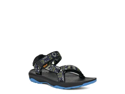 Teva Hurricane Xlt 2 Sandal Kids' In Black/blue/green Abstract Print