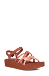 Teva Kena Slim Midform Sandal In Multi