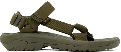 Teva Khaki Hurricane Xlt2 Sandals In Olive