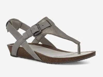 Teva Mahonia 3 Sandal In Point Metallic In Gray