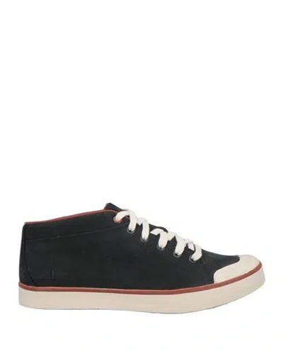 Teva Man Sneakers Charcoal Size 8 Leather In Grey