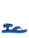 Teva Man Thong Sandal Blue Size 9 Textile Fibers