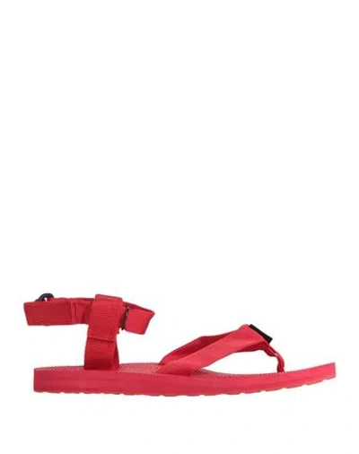 Teva Man Thong Sandal Red Size 9 Textile Fibers