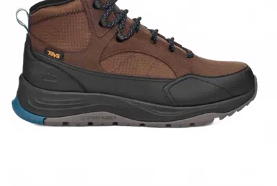 Teva Men's Auroris Rain Drop Boot In Black In Blue