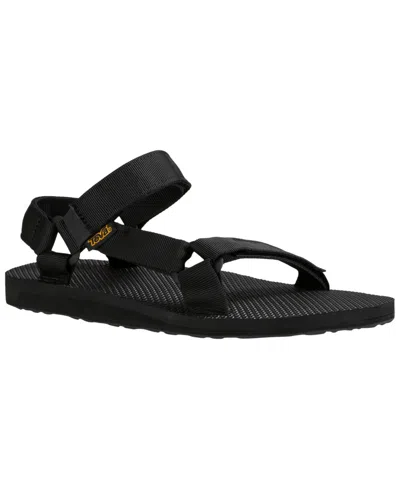 Teva Men's Hurricane Round-toe Sandals In Black