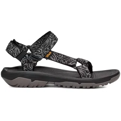 Teva Men's Hurricane Xlt 2 Sandal In Lava Dark Gull Grey In Black