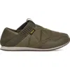 TEVA MEN'S REEMBER LOAFER IN DARK OLIVE