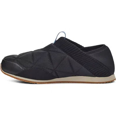 Teva Men's Re-ember Moc Shoes In Black/plaza Taupe In Multi