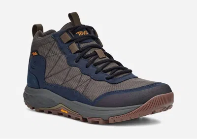 Teva Men's Ridgeview Mid Rp Hiker Boots In Total Eclipse In Gray