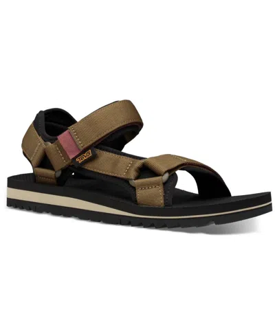 Teva Men's Universal Trail Sandals In Burnt Olive In Multi