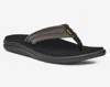 Teva Men's Voya Canvas Flip Sandal In Drizzle In Orange