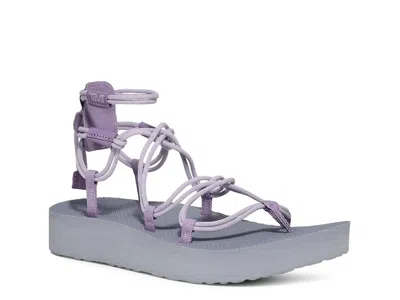 Teva Midform Infinity Platform Sandal In Purple