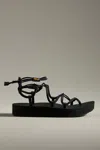 Teva Midform Infinity Platform Sandal In Black