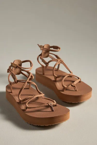 Teva Midform Infinity Sandals In Brown