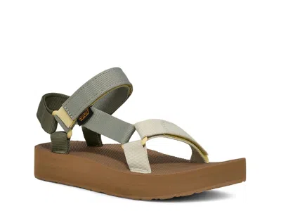 Teva Midform Universal Platform Sandal In Multi