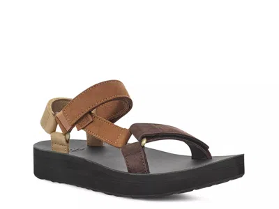 Teva Midform Universal Platform Sandal In Multi