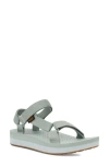Teva Midform Universal Pearl Blue Sandals In Wrought Iron/pearl Blue