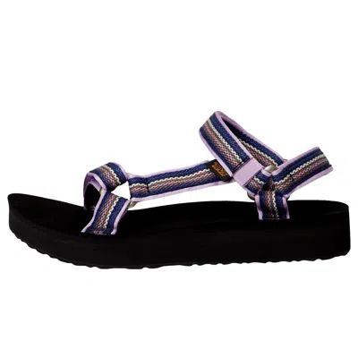 Teva Midform Universal Woven Lupine / Black 1171870-lpnb Women's In Purple