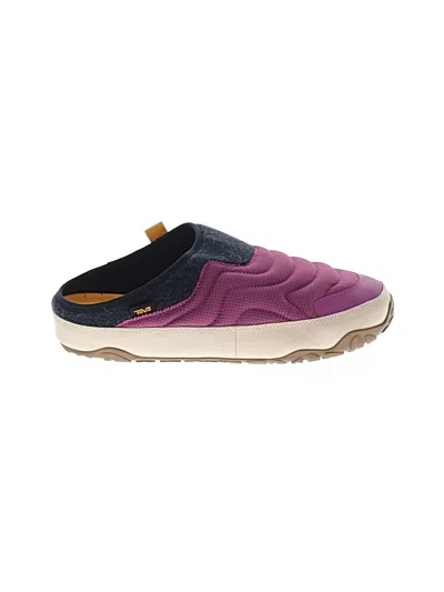 Pre-owned Teva Mule/clog In Purple