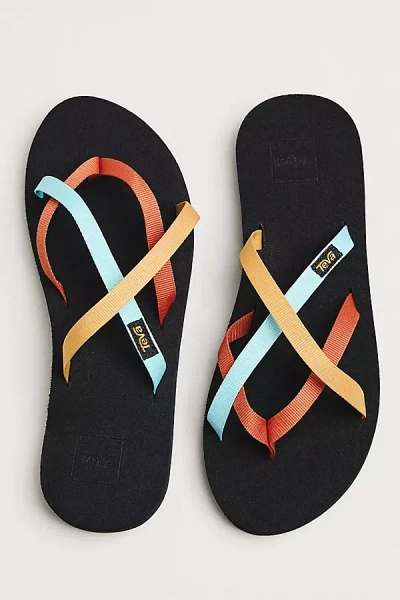 Teva Olowahu Cross-strap Sandals In Multi