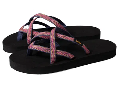 Teva Olowahu (little Kid) Girls Shoes Palms Indigo/rose Violet : 13 Little Kid M, Textile