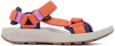 Teva Orange Hydratrek Sandals In Tigerlily