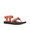 Teva Original Revive 1153651-srv Sandals Women 9 Orange 40th Anniversary Rhs3854