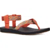 Teva Original T1153651srv Sandal Women's 9 Orange Adjustable Ankle Strap Zpo2708