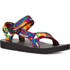Teva Original Universal Rainbow Strap Sandal In Multi