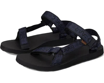 Teva Original Universal Sandals Men's Bandana Adjustable Strap Zap129 In Multi