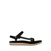 Teva Original Universal Slim Leather Black / Tan 1151031-bltn Women's