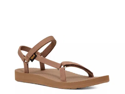 Teva Original Universal Slim Sandal In Brown