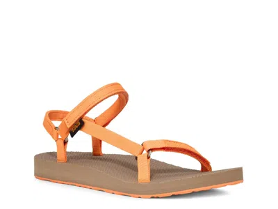 Teva Original Universal Slim Sandal In Orange