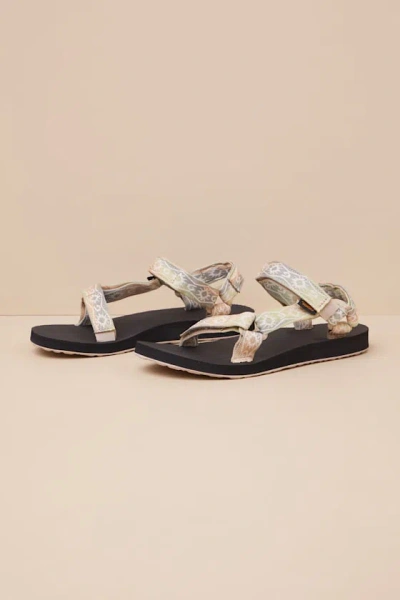 Teva Original Universal Sunscape Waterless Peach Ice Sandals