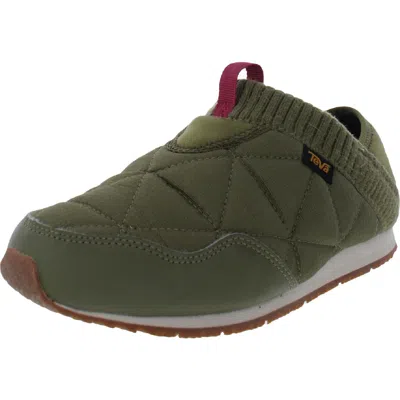 Teva Re Ember Moc Womens Quilted Casual Slip-on Sneakers