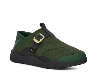 Teva Reember Camp Slipon In Dark Green