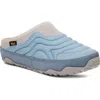 Teva Reember Terrain Quilted Water Repellent Mule In Blue