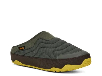 Teva Reember Terrain Slipon In Dark Green