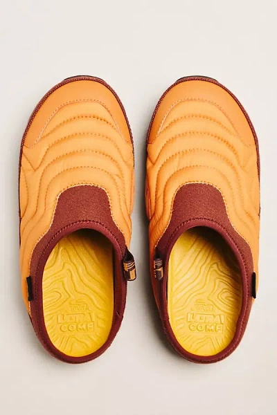 Teva Reember Terrain Slippers In Orange