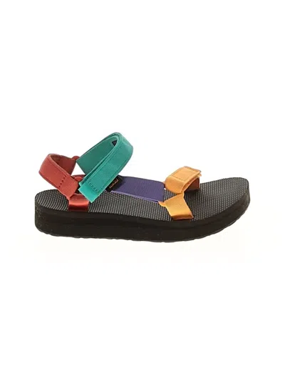 Pre-owned Teva Sandals In Blue