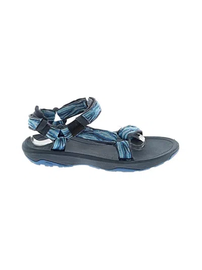 Pre-owned Teva Sandals In Blue