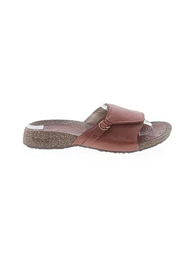 Pre-owned Teva Sandals In Brown