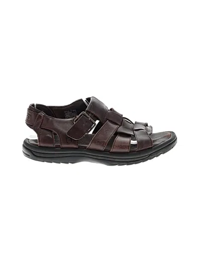 Pre-owned Teva Sandals In Burgundy