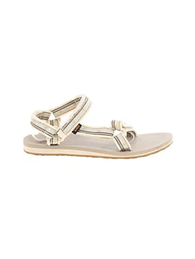 Pre-owned Teva Sandals In Gold
