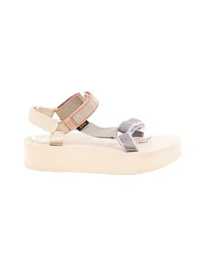 Pre-owned Teva Sandals In Gray