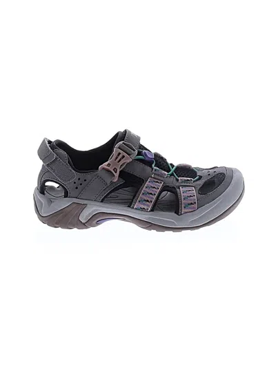 Pre-owned Teva Sandals In Gray
